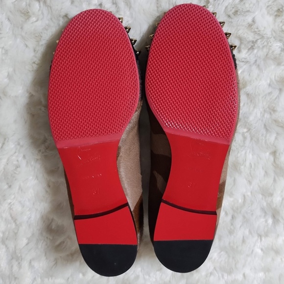 Christian Louboutin Flat Loafers Size 37 - Picture 6 of 9